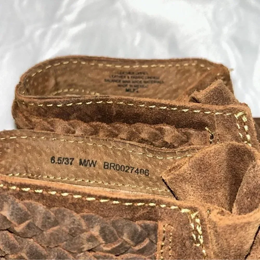 Born distressed leather